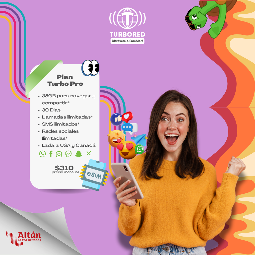 Activación Plan Libre Turbo Pro (e-SIM)