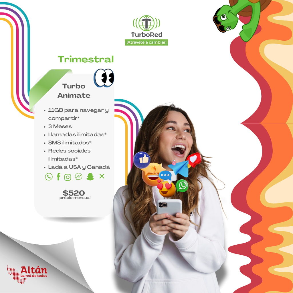 Activación Plan Trimestral Turbo Anímate