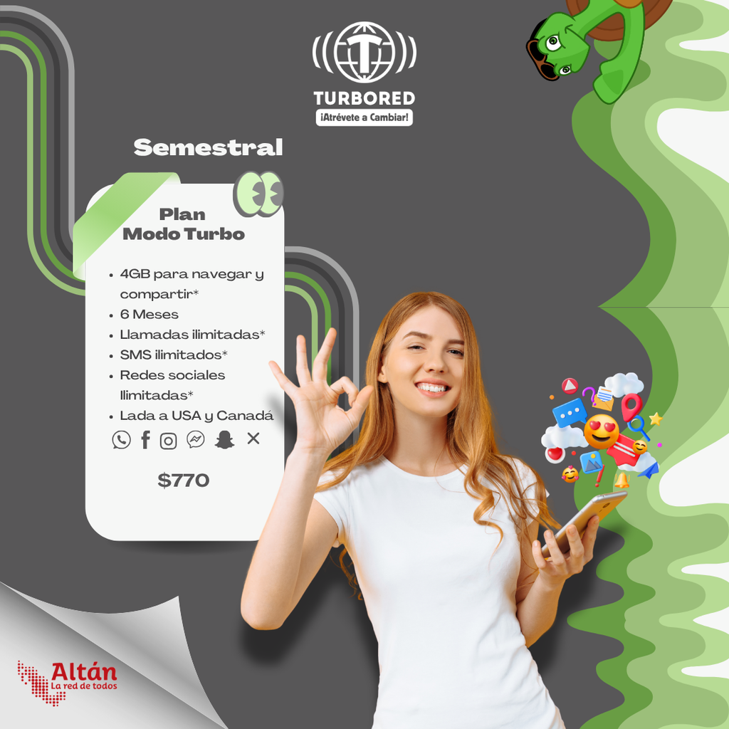 Activación Plan Semestral Modo Turbo