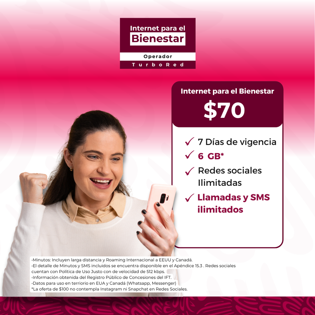 Plan Prepago  7 Días 6 GB IPB (Activación 2025)