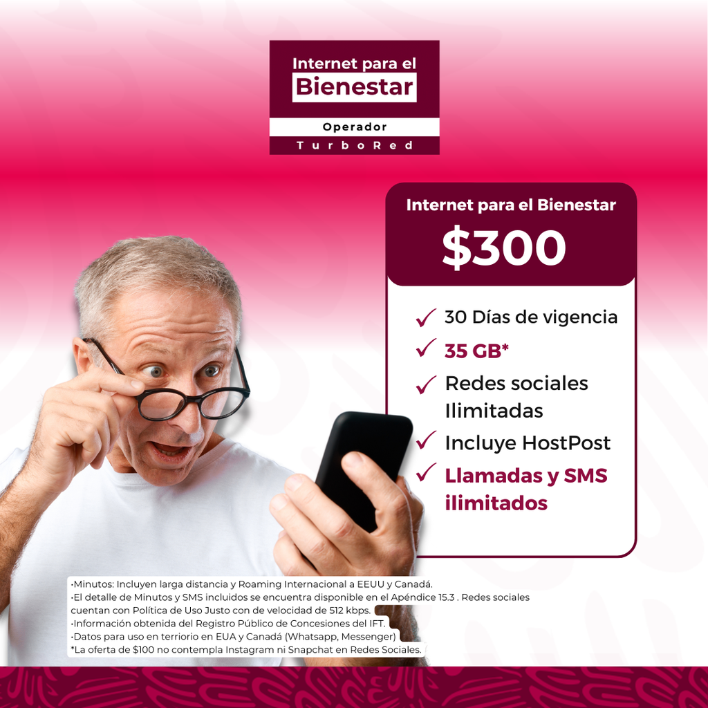 Plan Prepago  30 Días 35 GB IPB  (Activación 2025)