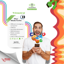 Activación Plan Trimestral Modo Turbo