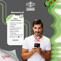Activación Plan Semestral Turbo Anímate