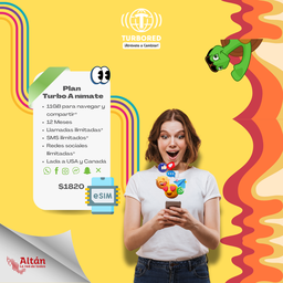 Activación Plan Anual Turbo Anímate (e-SIM)