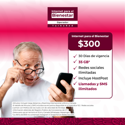 Plan Prepago  30 Días 35 GB IPB  (Activación 2025)