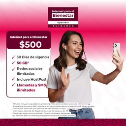 Plan Prepago  30 Días 50 GB IPB (Activación 2025)
