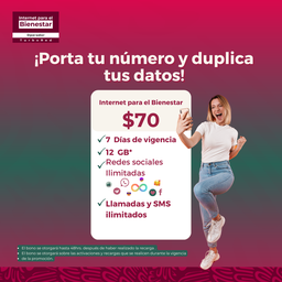 Plan Prepago  7 Días 6 GB IPB (Activación Promo Portabilidad 2025)