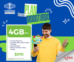 Disfruta de 3 meses ,  4GB (Comparte)