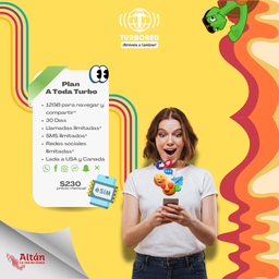 Activación Plan Libre A Toda Turbo (e-SIM)