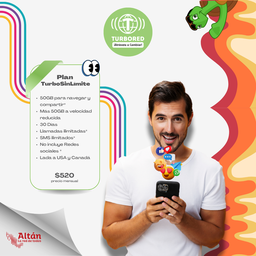 Activación Plan Libre TurboSinLímite