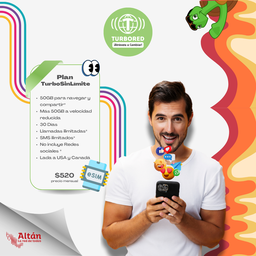 Activación Plan Libre TurboSinLímite (e-SIM)